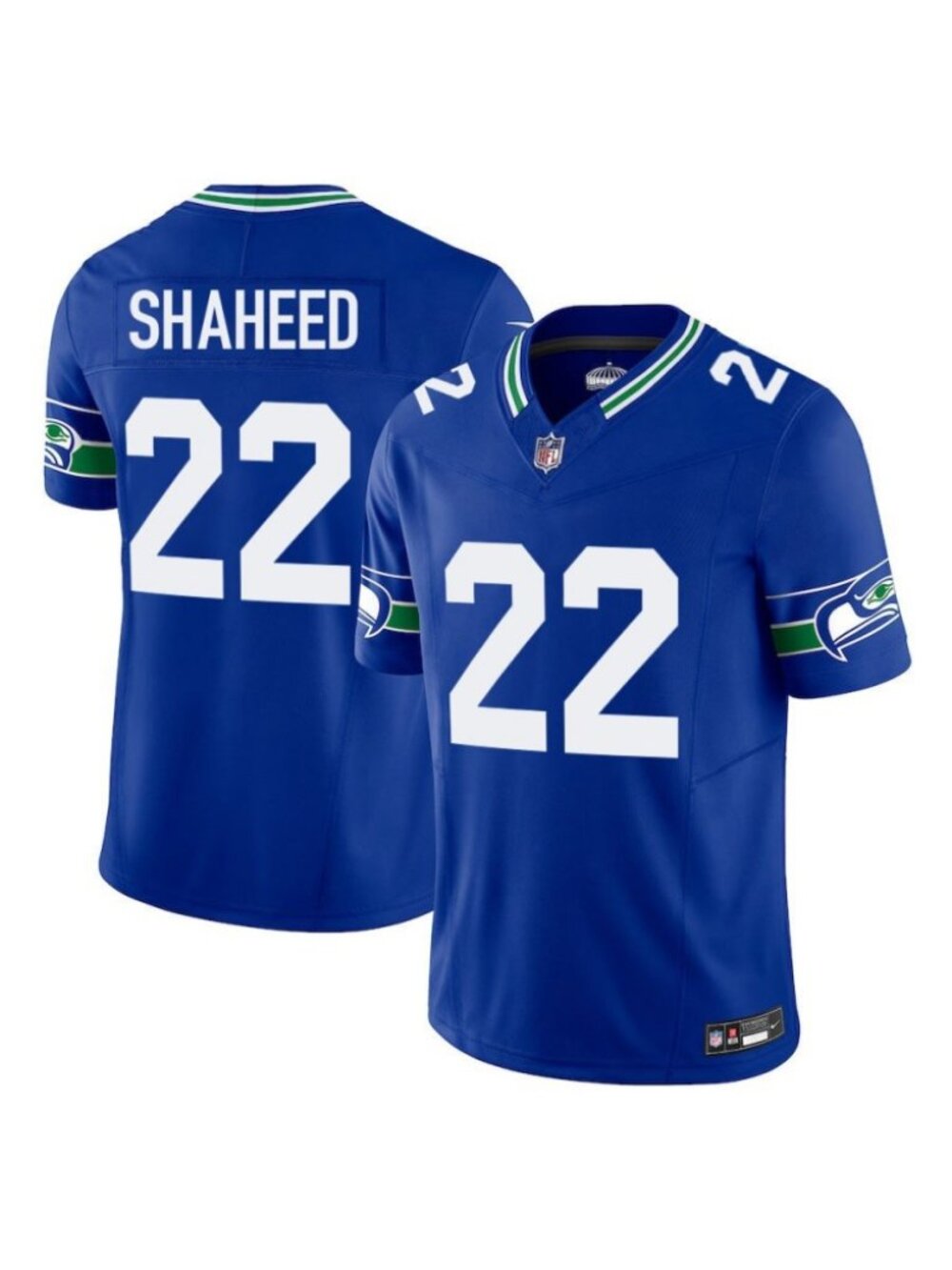 Choose for Youths Rashid Shaheed Royal Vapor Stitched Jersey